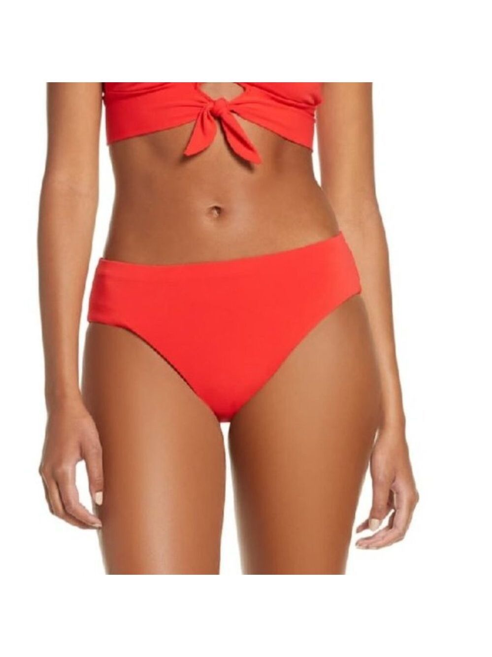 NWOT Robin Piccone Ava High Waist Bikini Bottoms